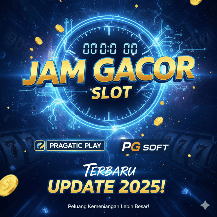 🎰 Jam Gacor Slot Pragmatic & PG Soft Terbaru — Update 2025!
